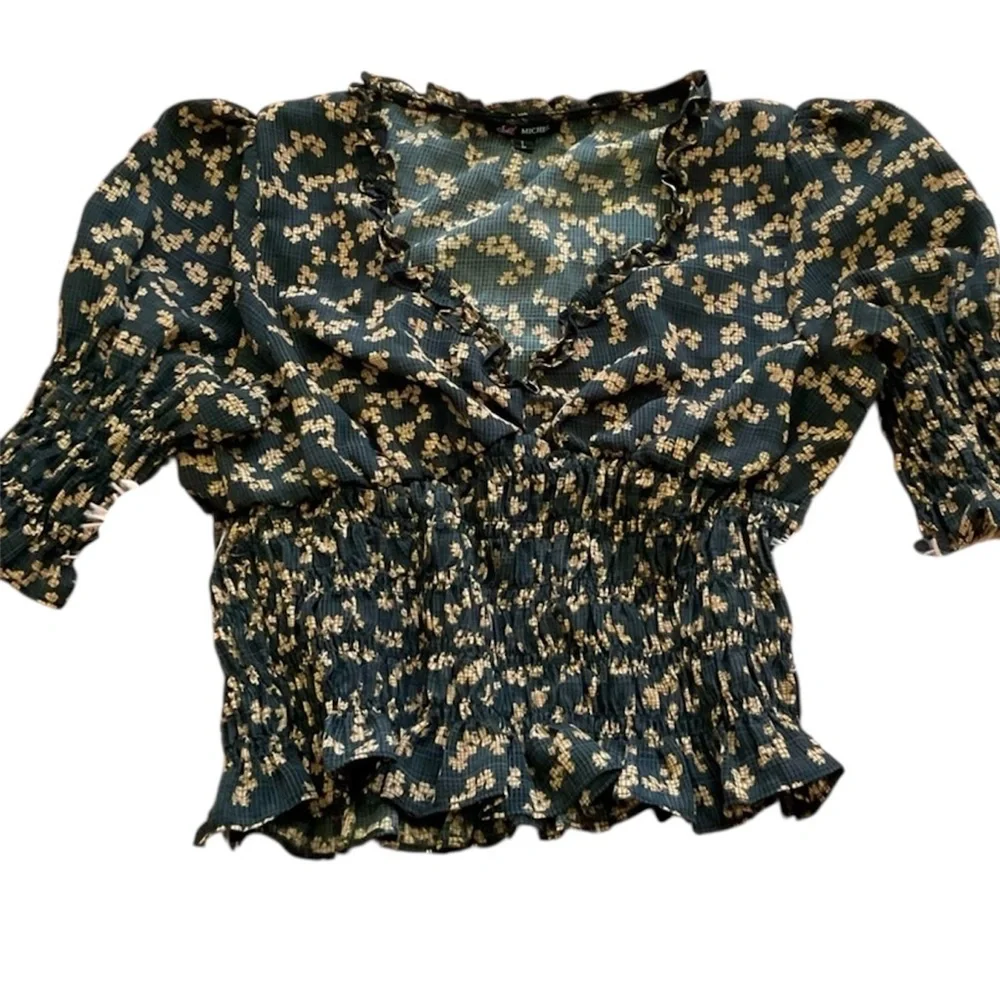 Blouse V-neck size L - Picture 12 of 12